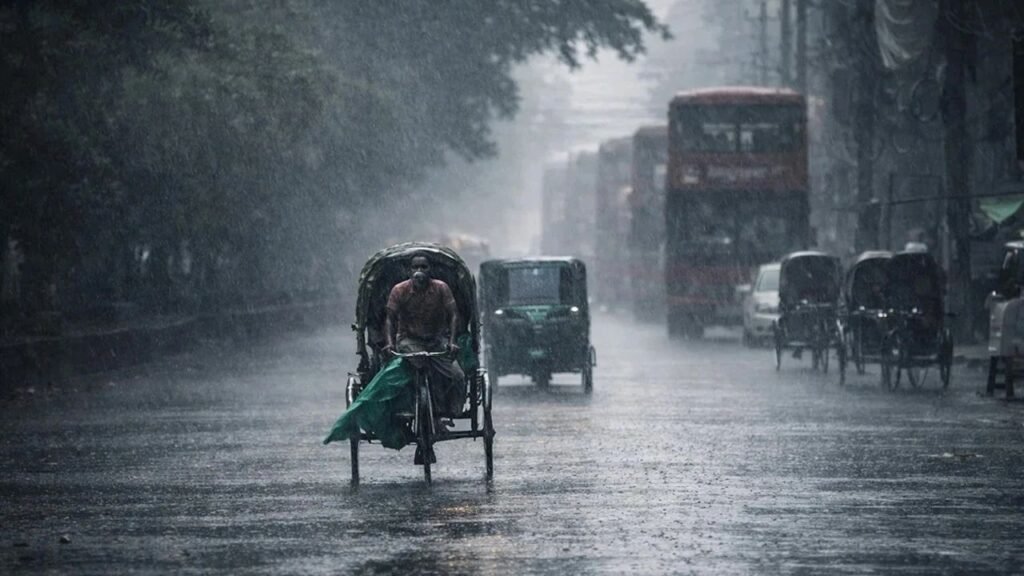 সারা দেশে বজ্রবৃষ্টির আভাস, ছয় অঞ্চলে হতে পারে ভারী বর্ষণ
